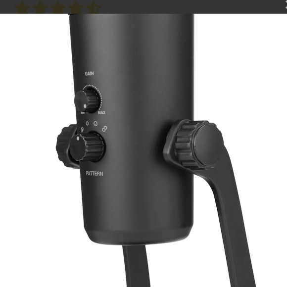 OVO UM700 USB Microphone - Black and Teal - Picture 9 of 12